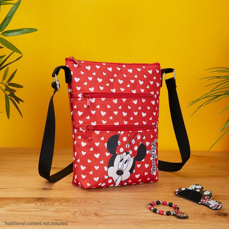 Disney Cross Body Bag for Kids - Shoulder Bag Girls Accessories Adjustable Strap Bags for Girls - Minnie Mouse Gifts - Image 2